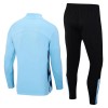 West Ham United Quarter Zip Ensemble Sweat d'Entraînement 2023-24 Bleue Pour Homme